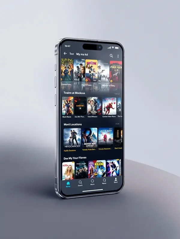 香蕉视频在线播放 APP 手机界面展示